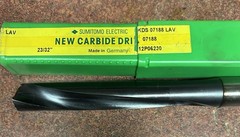 Sumitomo KDS 07188 LAV Brazed Carbide‑Tipped Drill