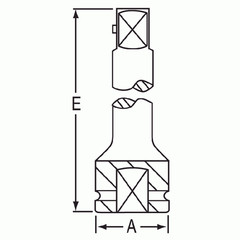 Grey Pneumatic 3010EB 3/4″ Drive 10″ Length Ball Extension Lifetime Warranty