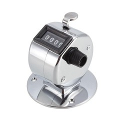 4 Digits Stainless Desk & Hand Held Tally Counter Atgip