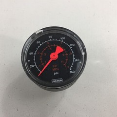 Fisher 11B8579X042 Pressure Gauge 0-160PSI Back Mount 1/4″ NPT 2″ Face