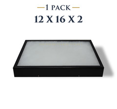 12 x 16 x 2 Riker Display Case Box for Collectibles Jewelry Arrowheads & More