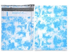 6×10 Tropical, Black/Gold Star, Polka Dots, Clouds Poly Bubble Shipping Mailers