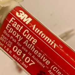 3M 08107 Automix Fast Cure Clear Epoxy Adhesive Duo-Pak Automotive Repair Seal ✅