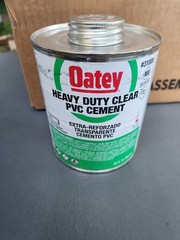 (12 Pack) Oatey 31008 Heavy Duty 32 oz, Clear, Pvc Cement