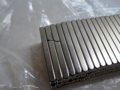 104pcs 35x1mm Super Strong Block Fridge Magnets Rare Earth Neodymium