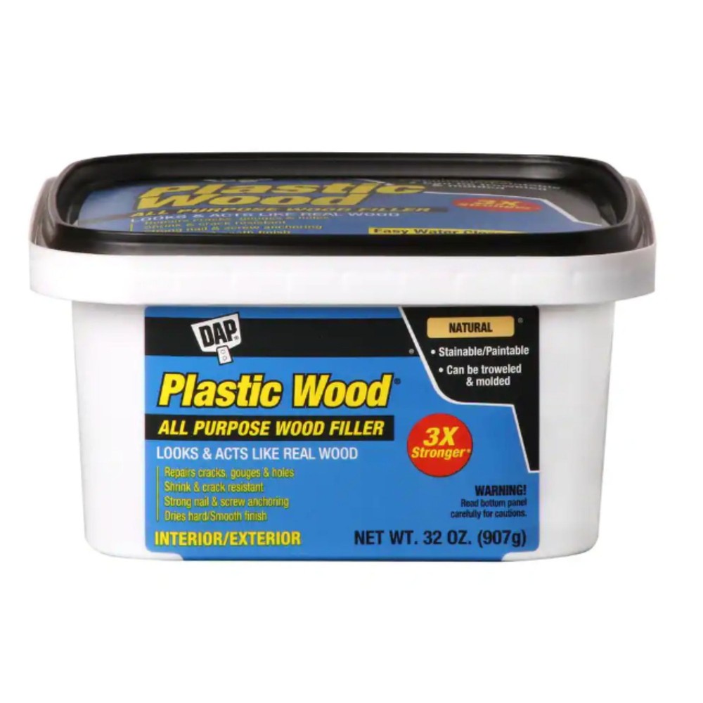 DAP Plastic Wood Latex All Purpose Wood Filler: 32.0 oz. (Natural)