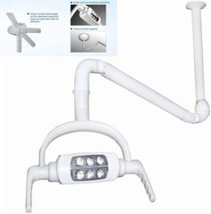 360° Ceiling-Mounted Dental Operating Sensor Shadowless Cold Lamp JH-06+6 LEDs
