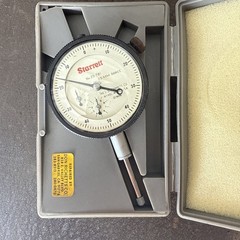 Starrett 25-781J Dial Indicator 0-25.0mm Range, 0-50 Continuous Dial