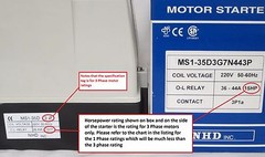 Magnetic Motor Starter, Push Button, 2-20 HP, 208-480 volts, 1 and 3 phase