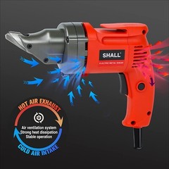 SHALL Electric Metal Cutting Shear, Corded Sheet Metal Cutter, Variable Speed
