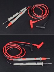 8Pcs Automotive Back Probe Kit Multimeter Test Leads Alligator Clips Wire Tool
