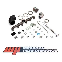 CAT C11/C13 229-3567 Single Turbo T6 Manifold Full Install Kit with Intakes