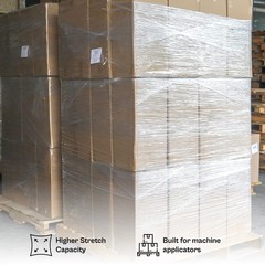 1 Roll Cast Machine Stretch Wrap Clear Shrink Film 19.7″ x 5000′ 80 Gauge