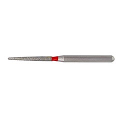Dental Diamond Burs FG Flame Diamond Bur Fine Grit Red 863/012F High Speed