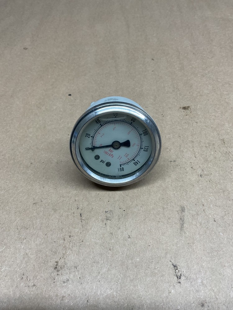 2″ Pressure Gauge Liquid Filled 160 Psi #4002PT134