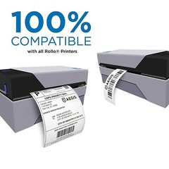 750 Labels Per Roll 3″ x 2″ Direct Thermal Labels for Zebra Rollo Printer