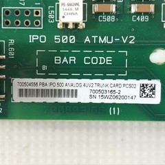 Lot of 4 Avaya IP Office 500 DS(1-6) ATMV2 Combination Card w/ 4 Analog Trunks