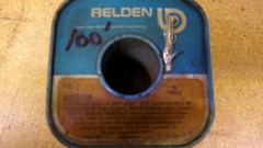 BELDON 83010-100 16 AWG AWM STYLE 1371 COPPER SILVER COATED 100′ LENGTH