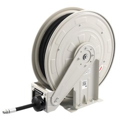 VEVOR Grease Hose Reel 1/4 in x 50 ft Retractable Spring Driven Auto Rewind