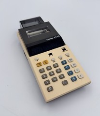 Vintage 1980s Canon P3-DII Printing Calculator Desktop LCD Display Made In Japan