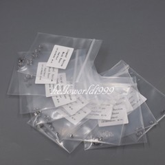 100 Pcs/10packs Dental Orthodontic Lingual Buttons Bondable Round Base Mesh