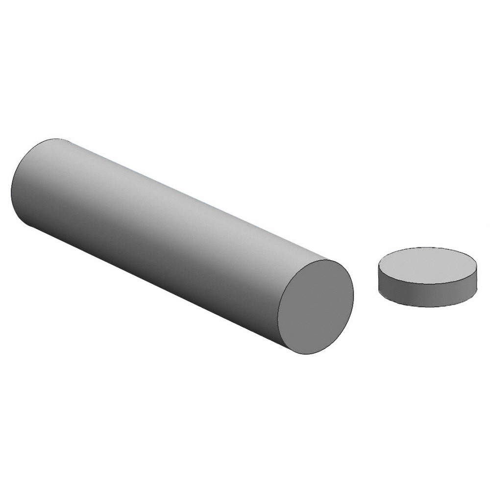 GRAINGER APPROVED 6R.375-36 Rod Stock,SS,36 in Overall L 61RE43