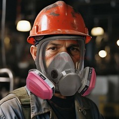 Full Face Gas Mask Painting Spraying Respirator w/Filters for 6800 Facepiece USA
