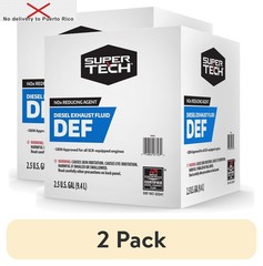 (2 pack) DEF Diesel Exhaust Fluid, 2.5 gal