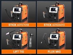 HITBOX 3-in-1 Stick Welder ARC MMA Lift TIG 200A Welding Machine Houeshold US