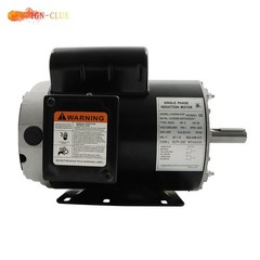 5HP Electric Motor 3450RPM 1 Phase 208V-230V 5/8″ Shaft 56 Frame CW/CCW