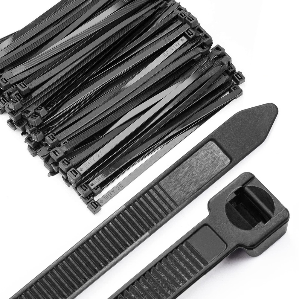 Cable Ties 8 Inch Heavy Duty Zip Ties With 120 Pounds Tensile Strength For Multi