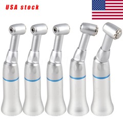 5 NSK Style Dental Slow Speed Handpiece Push Button Contra Angle USA WAREHOUSE