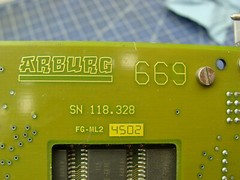 ARBURG 669 SN 118.328 CIRCUIT BOARD 221658 PR1 V2.600 OAE2 ARB 719/743