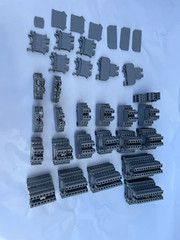 Phoenix Contact Typ UKK 5/ and UK 10- Terminal Blocks Clamp, Grey (Lot of 114)