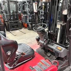 2021 Raymond 4460C35S 3500lb Used Forklift Triple Mast Sideshift 3308 Hours