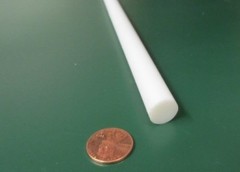Teflon PTFE Virgin White Rods (1/2) .500″ Diameter x 36″ Long