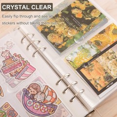 1pcs A5 Sticker storage Album,sticker organization Collecting Book Binder sle…