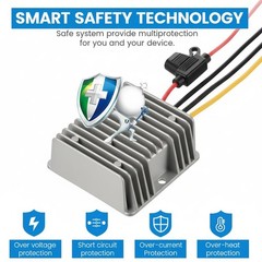 Input DC 18V-72V to 12V 10A 120W Buck Converter18V 20V 24V 36V 48V 60V 72V to…
