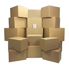 UBMOVE Staging Realtor Kit 18 Moving Boxes & Supplies