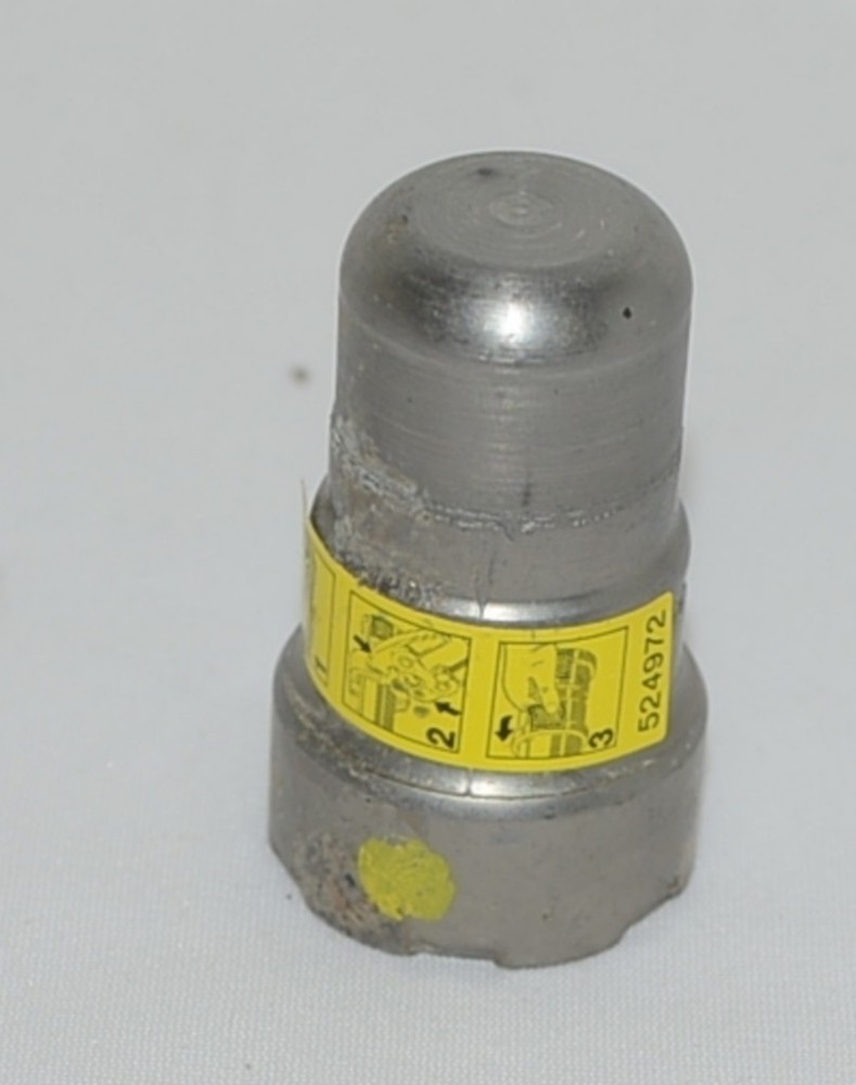 Viega MegaPress G 25731 Carbon Steel Cap HNBR P x Cap 1/2 Inch