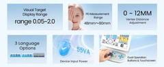 Optical Digital Automatic Phoropter CE Approved Auto Refractometer