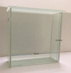 Chromatography Prep TLC Developing Chamber Tank Holds 2 Plates 10 cm or 20 cm