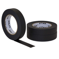STIKK Painters Tape – 3Pk Black Painter Tape – 1 Inch X 60 Yards – Paint Tape fo