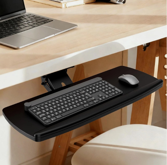 AX Waber Keyboard Tray Under Desk with Storage – Large AX02WB02