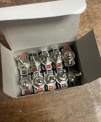 SPST Light Duty Toggle Switch – set of 10