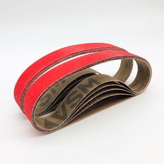 10x VSM 286117 Sanding Belt 1″ x 18-27/32″ 120 Grit XK870X Ceramic Alumina Oxide