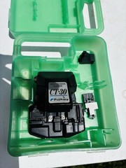 Fujikura CT-30 High Precision Fiber Optic Cleaver w/ Case, Serial No. 178339