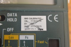 Extech Lightmeter 401025 Parts Only (6-D)