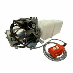 12V DC Double Acting Hydraulic Power Unit 4 Quart tank with Remote Control