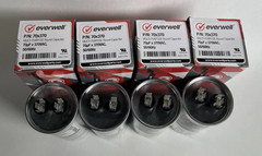 4 PCS 70uf x 370 VAC Multi-Purpose Run Capacitor, 50/60Hz ±5 % of Tolerances